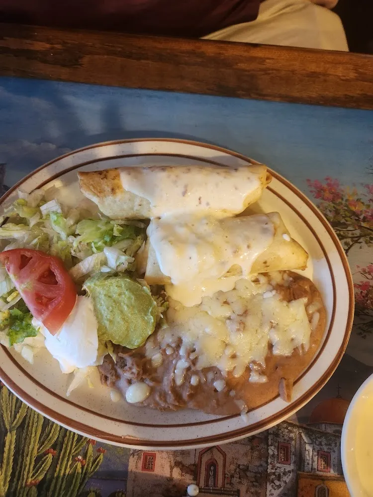 Beef Tip Chimichanga